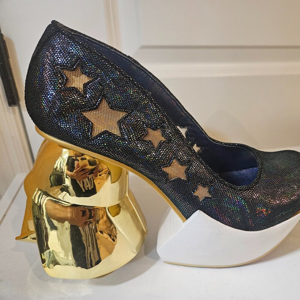 STAR WARS  Darth Vadar Irregular Choice Platform Heels - Picture 8 of 9